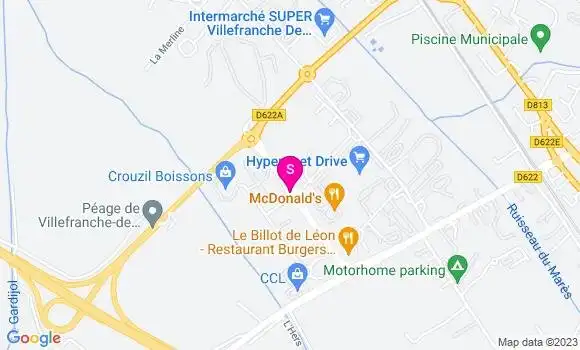 Localisation Super U