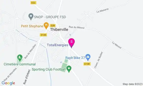 Localisation TotalEnergies