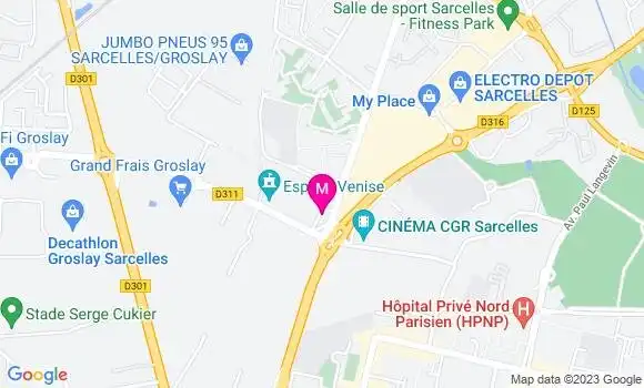 Localisation Auchan