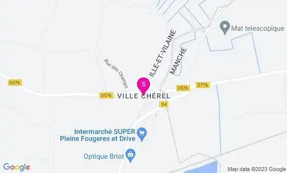 Localisation Intermarché Station