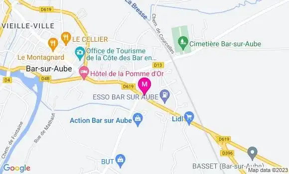 Localisation Esso