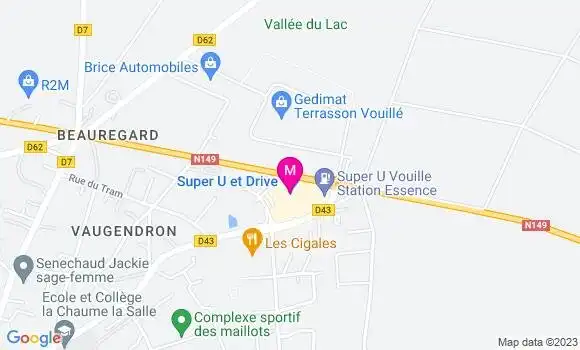Localisation Super U