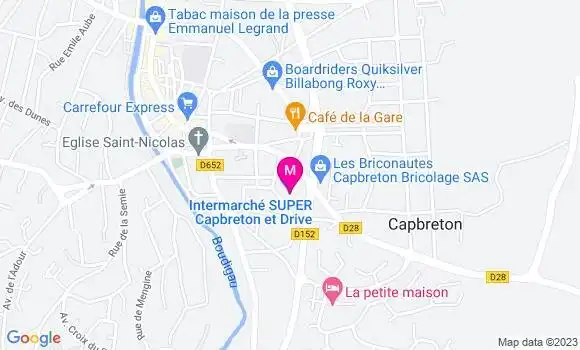 Localisation Intermarché Station