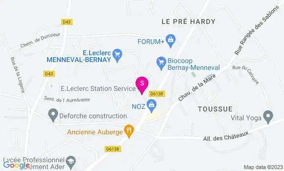 Localisation Station Leclerc