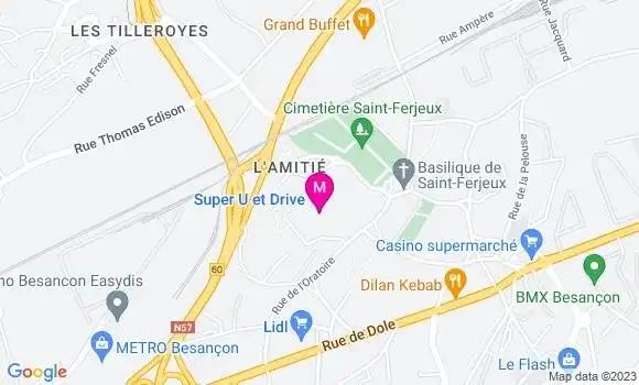 Localisation Super U
