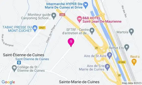 Localisation Intermarché Station