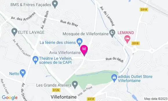 Localisation Avia