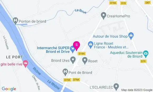 Localisation Intermarché Station