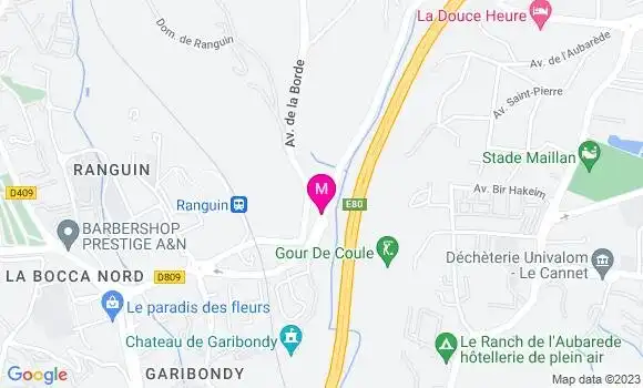 Localisation Carrefour Market