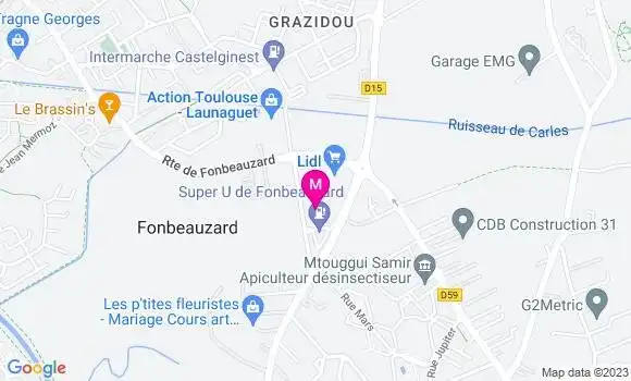 Localisation Super U