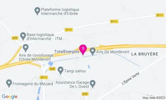 Localisation TotalEnergies