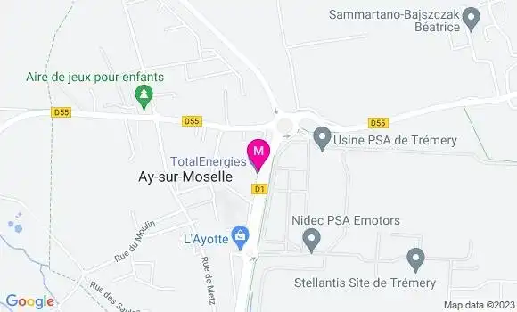 Localisation Garage Oury