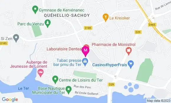 Localisation Garage du Ter