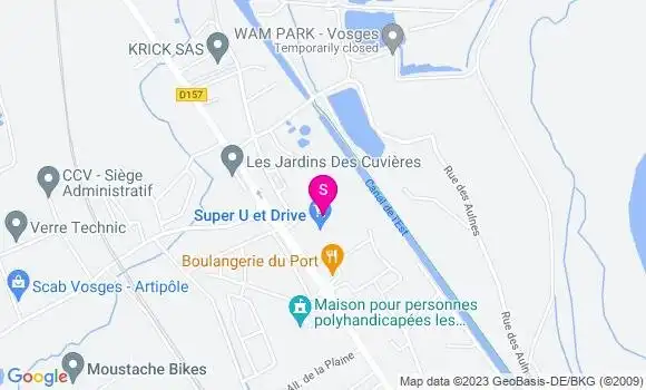Localisation Super U