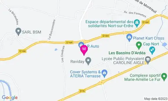 Localisation Station Super U