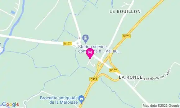 Localisation Station Communale