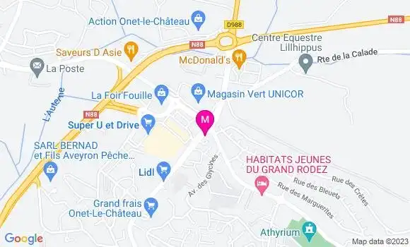 Localisation Monteillet et Fils