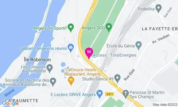 Localisation Access TotalEnergies