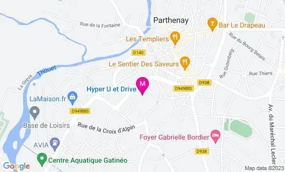 Localisation Super U