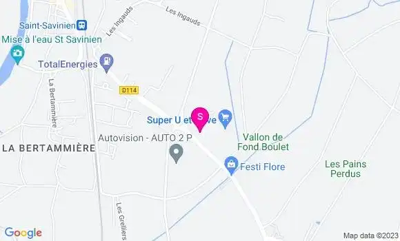 Localisation Super U
