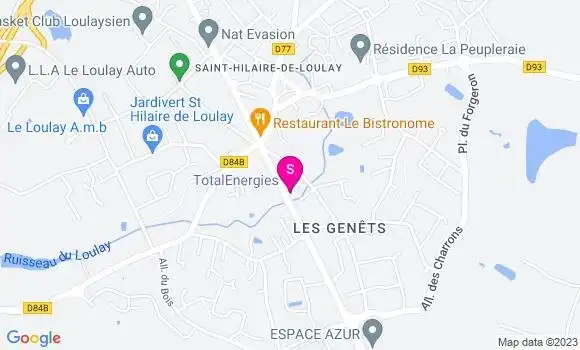 Localisation TotalEnergies