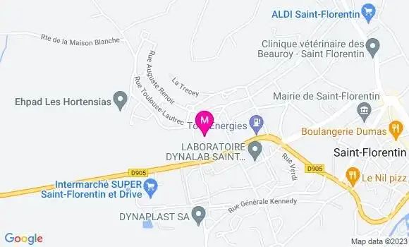 Localisation Station Atac