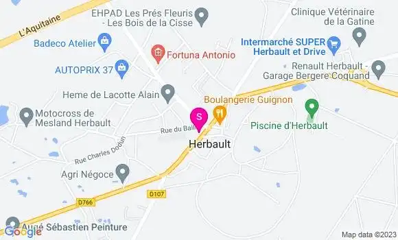 Localisation Intermarché Station