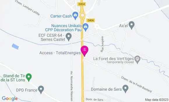 Localisation Access TotalEnergies