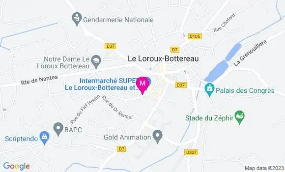 Localisation Intermarché