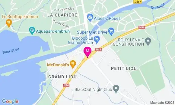 Localisation Intermarché Station