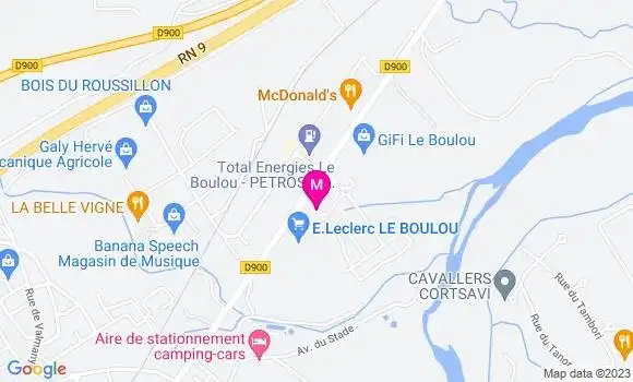 Localisation Station Leclerc