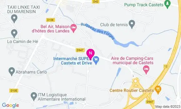 Localisation Intermarché Station