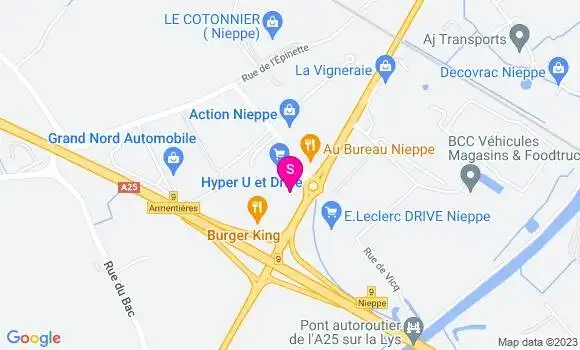 Localisation Station U