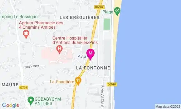 Localisation Avia