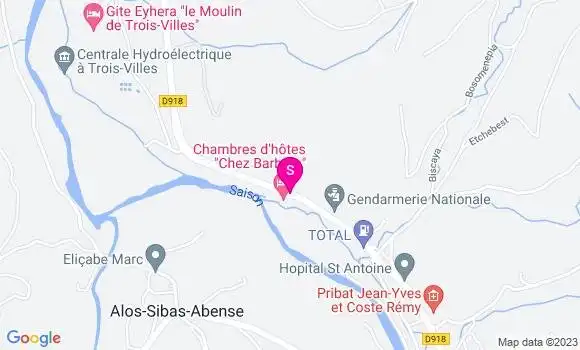 Localisation TotalEnergies