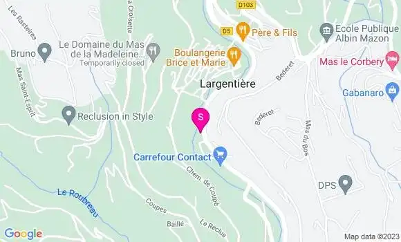 Localisation Carrefour Contact