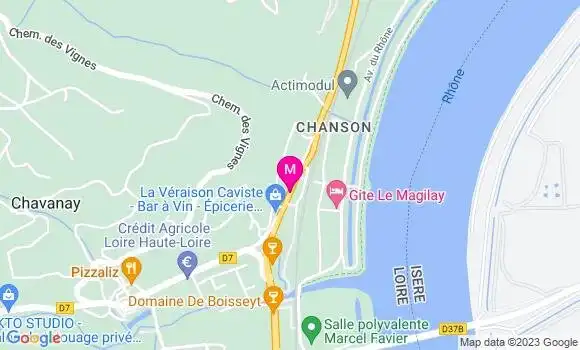 Localisation Carrefour Market