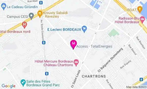 Localisation Access TotalEnergies