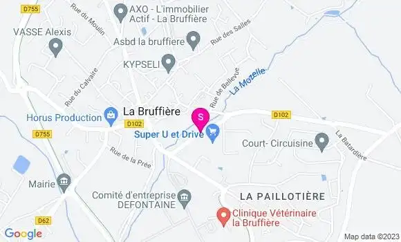Localisation Super U