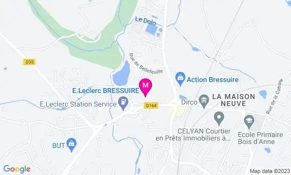 Localisation Station Leclerc