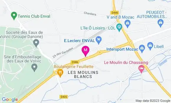 Localisation Station Leclerc