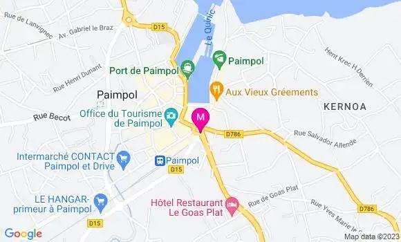 Localisation Relais du Goelo