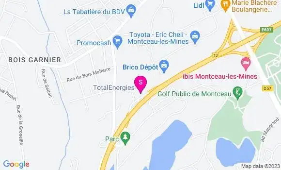 Localisation TotalEnergies