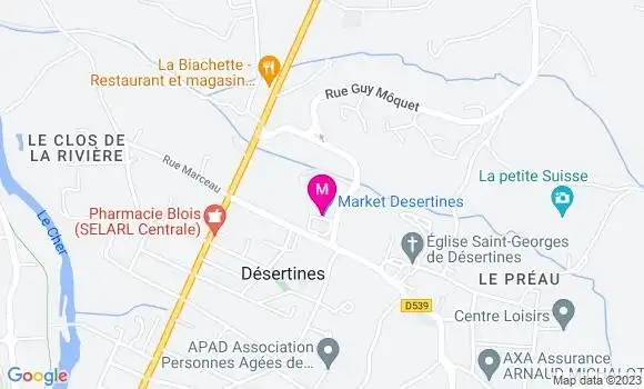 Localisation Market Desertines