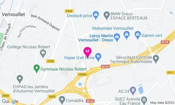Localisation Gournay Distribution