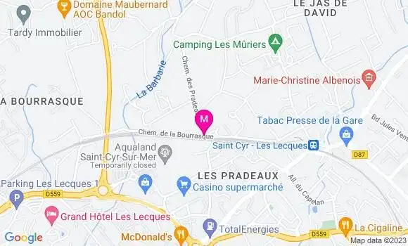 Localisation Géant Casino