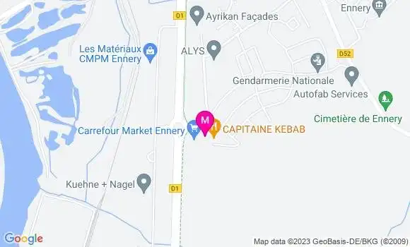 Localisation Carrefour Market