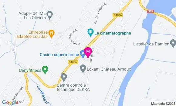 Localisation Casino