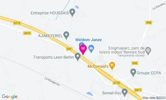Localisation Totalenergies