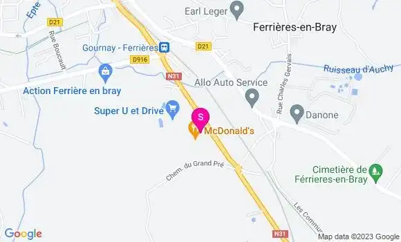 Localisation Super U